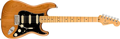 Fender American Professional II Strat MN HSS (Roasted Pine) – Guitare Électrique - Les Beatles, Paul McCartney, John Lennon, RIngo Starr, George Harrison Fender American Professional II Strat MN HSS (Roasted Pine) - Guitare Électrique