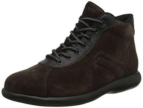 Suede and fabric sneakers, Col. Blue