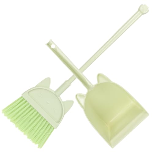 TOPPERFUN 1Set Broom and Dustpan Lightweight Cleaning Kit for Indoor Play and Learning Encourages Imaginative Housekeeping Present for Boys