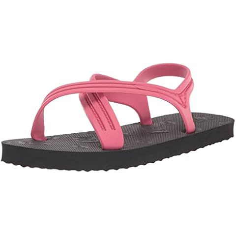 Flojos Original Unisex Flip-Flop, Pink/Black, 7 US Women Cover