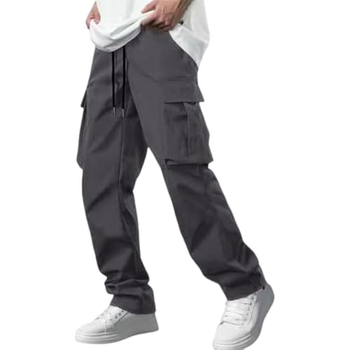 Pantalon de travail pour homme stretch et léger en coupe ample