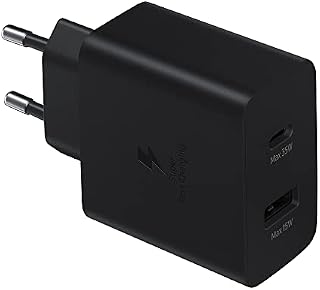 Samsung EP-TA220NBEGEU ładowarka do telefonu komórkowego USB-C, USB-A czarna