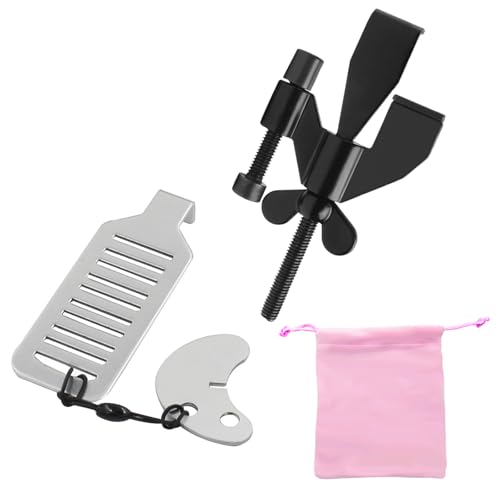 2 Pièces Serrure de Porte Portable,Dispositif de sécurité à l'intérieur en acier inoxydable,Verrou Supplémentaire et de Confidentialité,Pour Voyage Maison Hôtel Appartement