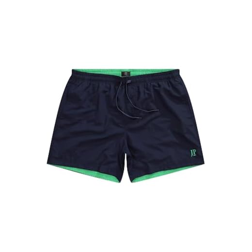 Zagano Adam Lipski Herren Badeshort, 5106, Navy Blue, Gr. 5XL 3 JP 1880 Herren große Größen bis 7XL, Schwimmhose, Badehose, Elastikbund, Innenslip & halblang, schnell trocknend, 702532 70-, 4XL, Blau (Navy 70253270)