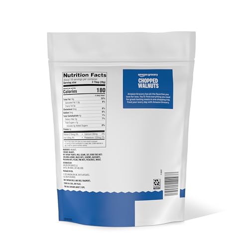 Image of Amazon Grocery, Chopped Walnuts, 16 Oz (Previously Happy Belly, Packaging May Vary)