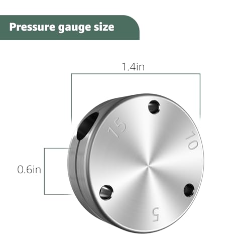 Pressure Regulator Weight Replacement for All American 1930-10.5 qt,15.5 qt,21.5qt,25 qt,30qt,41.5qt Pressure Cooker Canner - Fits All Our Pressure Cookers/Canners with a Vent Pipe