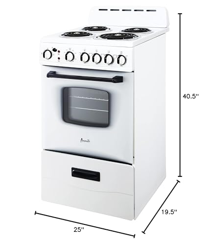 Avanti ERU200P0W Electric Range Eru200P0W thumb #3