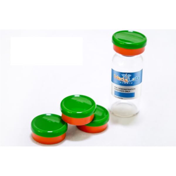 20MM / 13MM Dual/Single Tone Flip Top Seals[Caps] (20MM, Hunter Green-Orange, 25)
