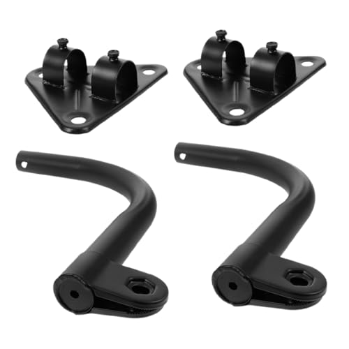 Garneck 2 Set Wall Fan Mount Bracket Sturdy Construction for Electric Fan Installation Easy Setup with Plate Bent Tube Design for Home Industrial Use