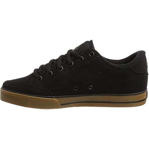 C1RCA Unisex-Adult AL50 Adrian Lopez Lightweight Insole Skate Shoe, Black/Gum, 7.0 Medium US Cover