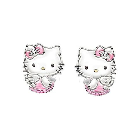 Boucles d'oreilles Hello Kitty Kaguyo Cover