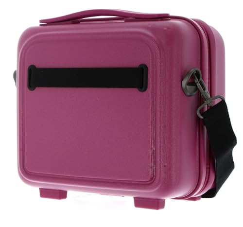 Trousse de beauté Rigide LOGODUCK vanity case polycarbonate rouge violet - 4