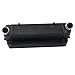 Cubauto Black Aluminum Intercooler Replacement for BMW 1/2/3/4 Series F20 F22 F30 F31 F32 Front Mount Black Turbo Intercoolers