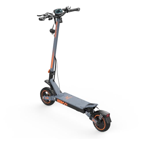 Iwafo Is2 Pro Patinete Eléctrico para Adultos, Potente Motor De 2000 W, Autonomía De 70 Km, Pantalla, Control Mediante Aplicación, Amortiguadores Y Frenos Dobles