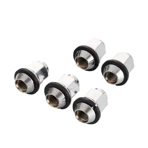 Pernos tornillos compatibles con KIV M12x1.5 de 35 mm y tuercas rueda coche hexagonal