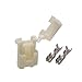 1/5/10/20/50 Sets 2 Pin Automotive White Fuse Box With Female Terminal For Lamp Accessories BX2016(5 sets)
