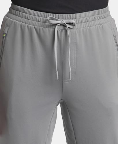 Image of Jockey SP16 Men Soft Touch Microfiber Elastane Stretch Active Wear Trackpant with Side Pockets and StayFresh Treatment