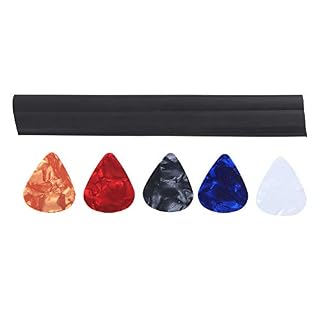 support de médiator pour guitare support de médiators pince pince caoutchouc noir 5 pièces accessoires d'instruments de… – Image 7