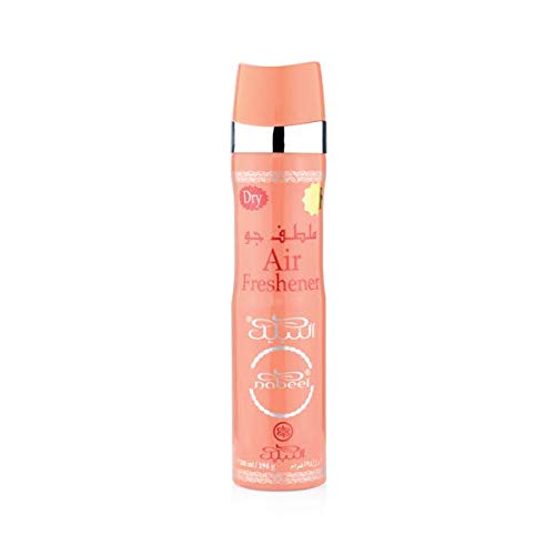 (Air Freshner) 300ML (10 oz) | Heritage Collection | Featuring Notes: Lemon, Bergamot, Cardamom, Rose, White Flowers, Saffron | by Nabeel Perfumes (Nabeel - 300 ML)