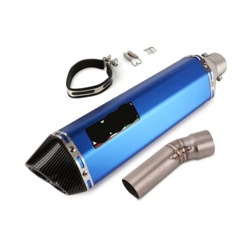 Tubo de escape medio de 51mm para rutas de aventura en moto F800GS