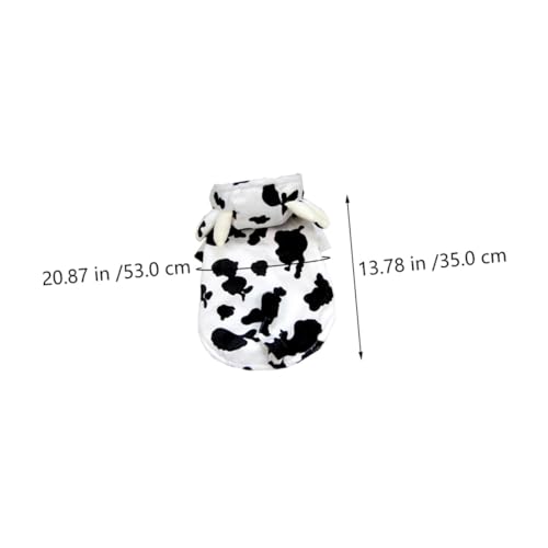 Disfraz para perro con diseño de vaca XL miniatura 2