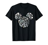 Official Disney Merchandise Disney Mickey Mouse Icon Spring Flowers T-Shirt
