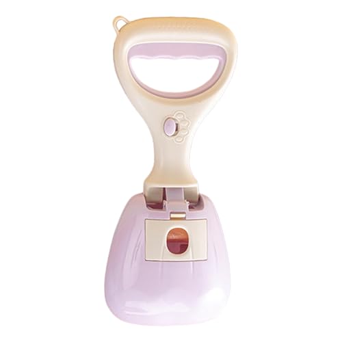 Recogedor para excrementos de perro – Recogedor portátil para recoger las cacas | Pala portátil para la recogida de residuos, recogedor de para gatos con mango ergonómico, Bors