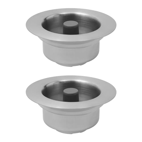 Set de 2 Coladores para Fregadero de Cocina en Acero Inoxidable