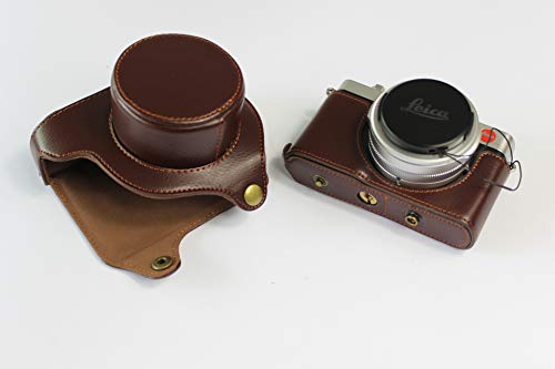 Zakao Kameratasche, für Leica D-Lux 7, mit Schultergurt und Mini-Tasche (Kaffeebraun) – Bild 6