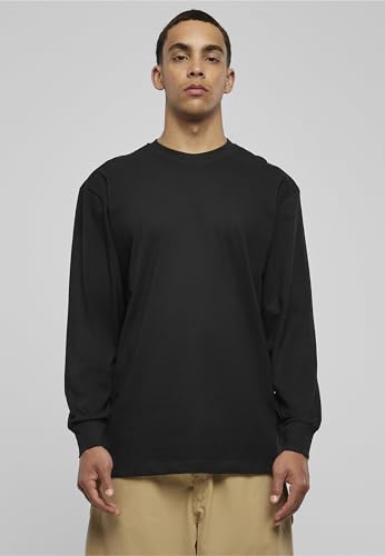 Maglia Maniche Lunghe Di Urban Classics - Tall Tee L/S - M A 5XL - Uomo - Nero - 7
