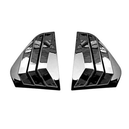 Persiennes de vitre latérale arrière Golf MK8 2020-2023 noir laqué