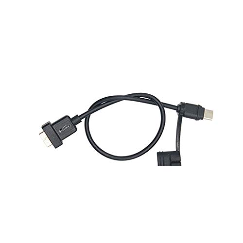 Short USB Type C Calbe,Motorcycle Charging Cable,USB to Type-c Waterproof Charging Cable for Motorcycle/Scooter/Autocycle/Autobike