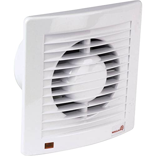 Ventilateur mural et de plafond 10 cm Wallair Hygrosta/Timer 95 m³/h - 2