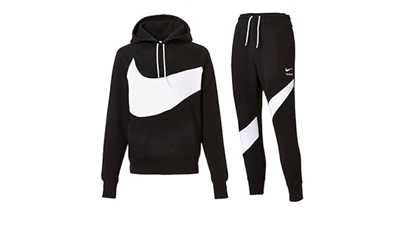 NIKE スウェット ハーフジップ パーカー パンツ ブラック フリース