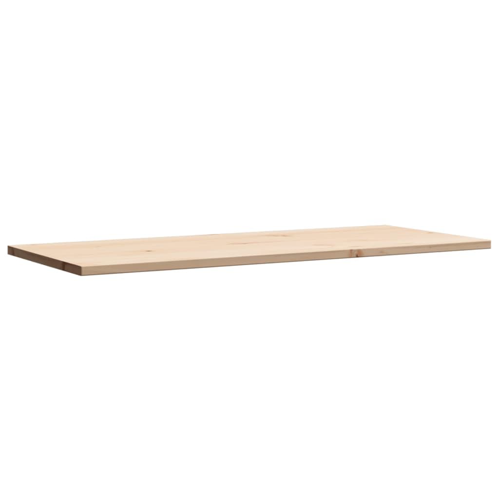 Tablero de Mesa Rectangular Madera Tablero Escritorio tablones de Madera Tablero de Mesa Maciza Pino 90x40x1,7 cm