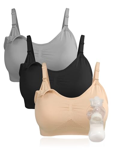Image of 4HOW Pumping Bra Hands Free Pumping and Nursing Bra All in One