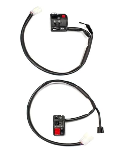 Interrupteurs de moto avec guidon bouton commutateur klaxon danger Yamaha FZ