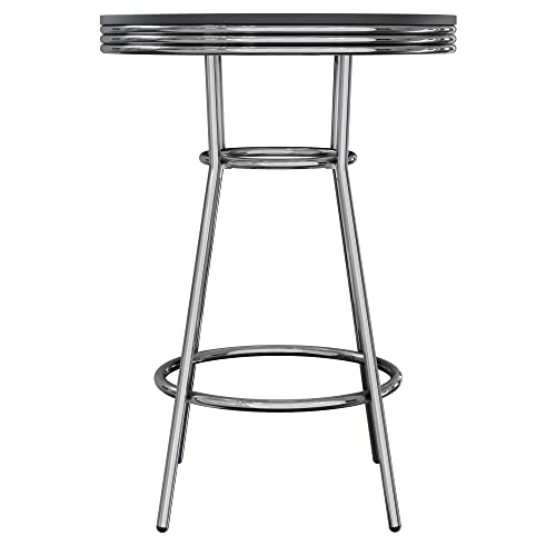 Winsome Wood Summit Dining, Black #TOP3