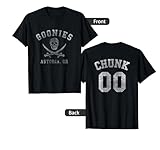 The Goonies Logo and Chunk Jersey Front and Back Movie T-Shirt