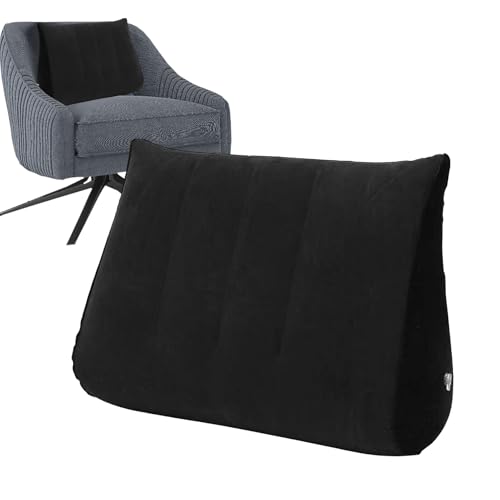 Almohada En Cuña para Uso Adulto | Cojines Inflables para Dormir,Soporte Ergonómico como Respaldo para Lectura Embarazo Y Reflujo Gastroesofágico