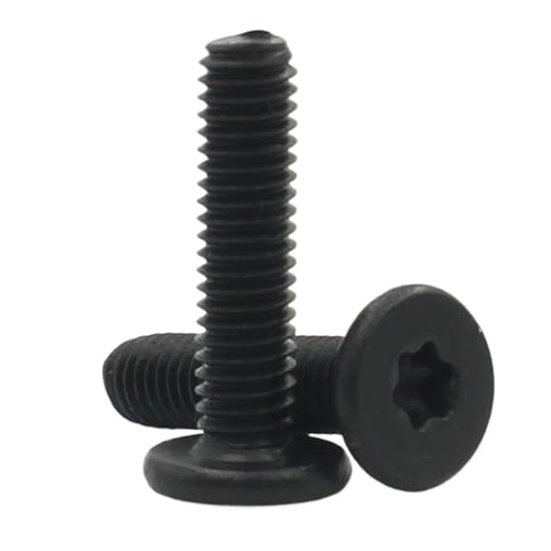 10/20/50 M2 M2.5 M3 M4 M5 M6 FbL A2-70 304 XeX| 6[u ^tbg EF[nwbh XN[ {g(Black Stainles Steel,M4x6mm (20pcs))