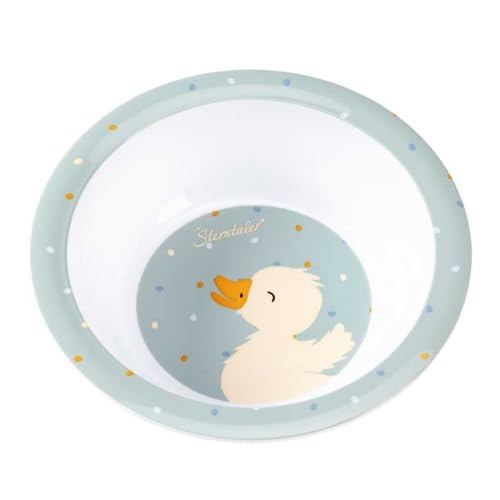 Stone Green Children's Shell with Duck Edda Motif by Sterntaler