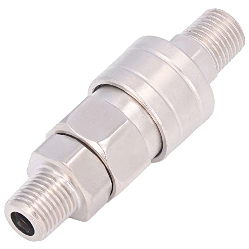 Encaixe Pneumático, Fácil de Instalar, Engate Rápido Autotravante Em Aço Inoxidável Niquelado Com Pl