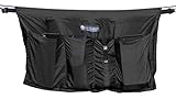 Go Outfitters Hammock Holdall Ridgeline Organizer - 9 Storage Pockets for Your Camping Gear (Black)