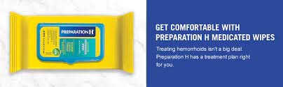 Image of Preparation H Medicated Hemorrhoidal Wipes with Witch Hazel and Aloe 48-Count Refill Package