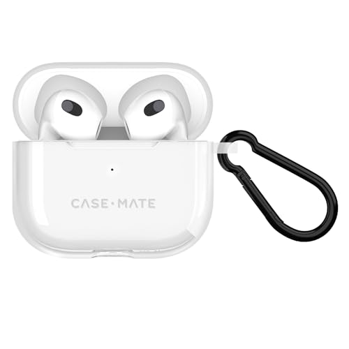 Coque Airpods 4 compatible chargement sans fil Case-Mate robuste avec LED avant visible