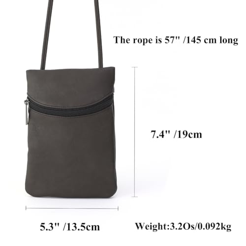Image of Small Crossbody Women Cell Phone Purse Wallet Bag With Shoulder Strap