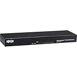Tripp Lite B072-016-1 16-Port NetCommander 1U Rackmount Cat5 KVM Switch