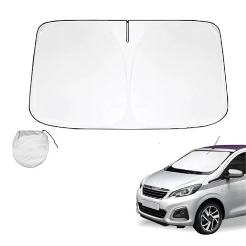 Pare-soleil intérieur Peugeot 108 pour trajets estivaux au frais