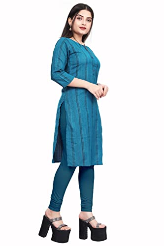 Image of Women's Pure Cotton A-line Kurti